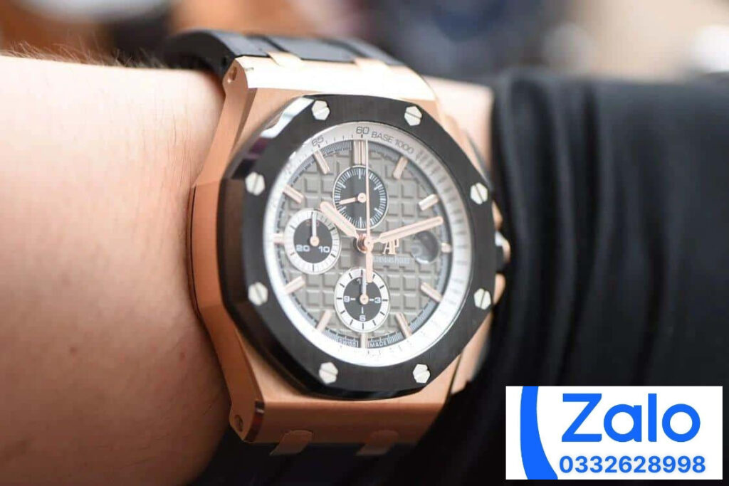 ĐỒNG HỒ AUDEMARS PIGUET ROYAL OAK OFFSHORE 26416RO REP NHÀ MÁY JF FACTORY 44MM