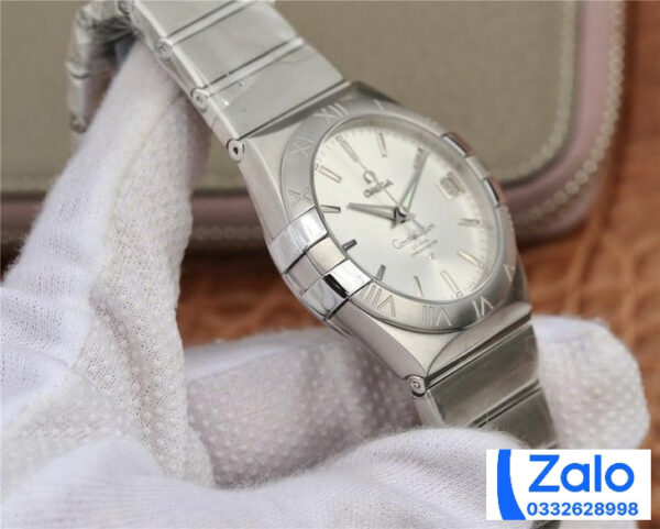 ĐỒNG HỒ NAM OMEGA CONSTELLATION FAKE 11 NHÀ MÁY 3S NIỀNG THIẾT KẾ 38MM