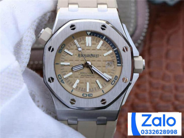 ĐỒNG HỒ NAM AUDEMARS PIGUET ROYAL OAK 15710 FAKE CAO CẤP MÀU NÂU 42MM