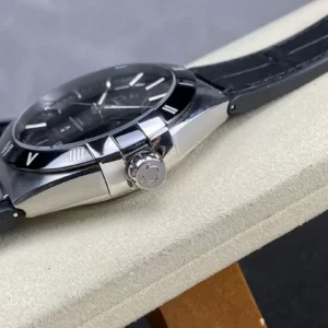 ĐỒNG HỒ NAM OMEGA CONSTELLATION FAKE CAO CẤP NHÀ MÁY SBF MẶT SỐ ĐEN 41MM