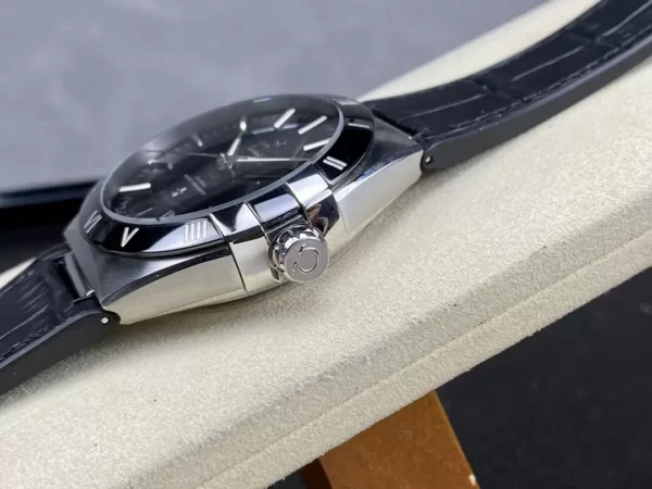 ĐỒNG HỒ NAM OMEGA CONSTELLATION FAKE CAO CẤP NHÀ MÁY SBF MẶT SỐ ĐEN 41MM