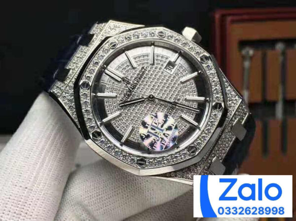 ĐỒNG HỒ NAM AUDEMARS PIGUET ROYAL OAK 15452 REPLICA 11 NHÀ MÁY JF 41MM