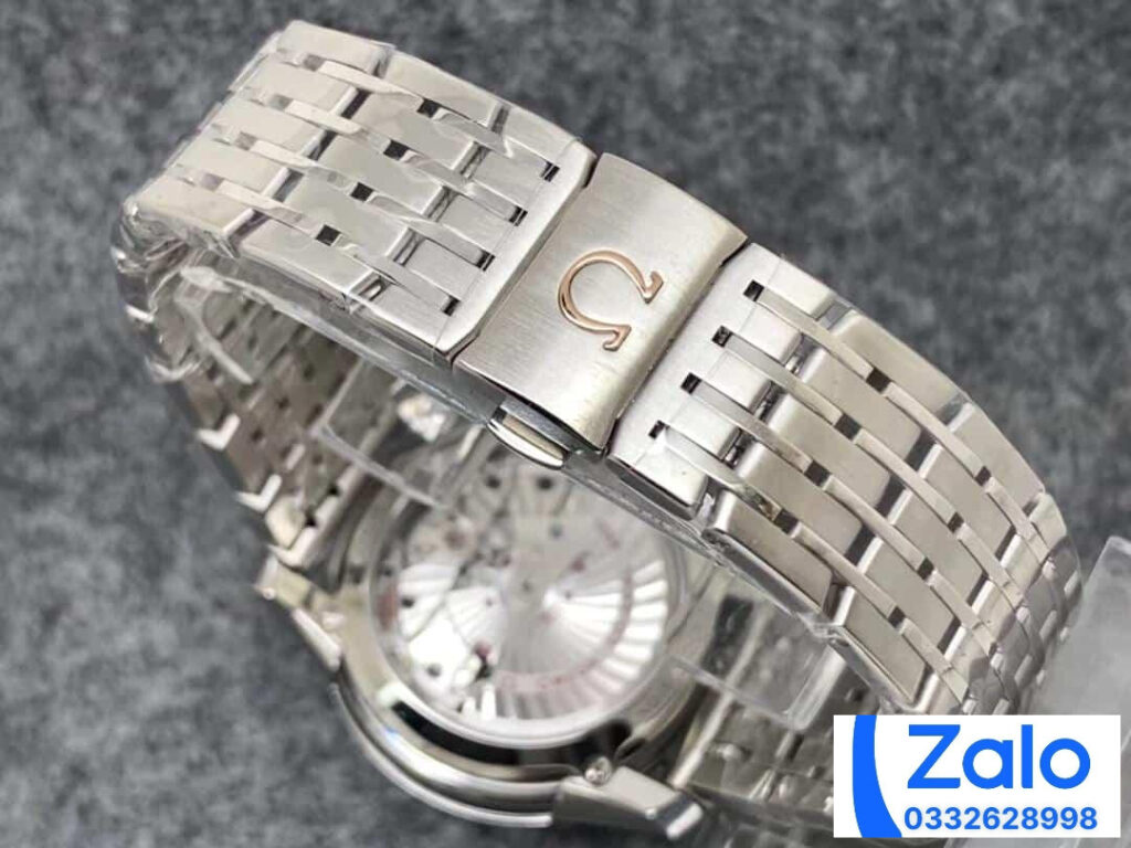 ĐỒNG HỒ NAM OMEGA DE VILLE REPLICA NHÀ MÁY VS FACTORY DÂY THÉP 41MM