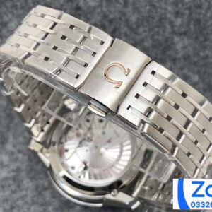 ĐỒNG HỒ NAM OMEGA DE VILLE REPLICA NHÀ MÁY VS FACTORY DÂY THÉP 41MM