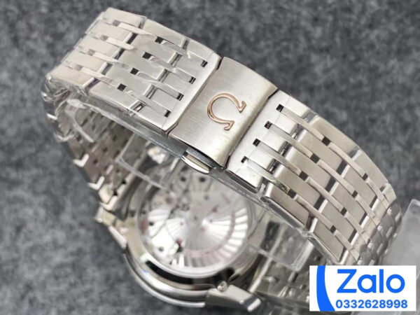ĐỒNG HỒ NAM OMEGA DE VILLE REPLICA NHÀ MÁY VS FACTORY DÂY THÉP 41MM