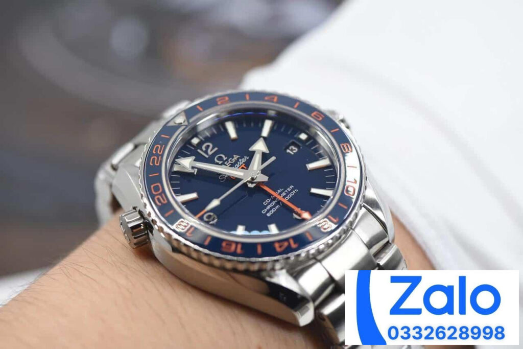 ĐỒNG HỒ NAM OMEGA SEAMASTER FAKE CAO CẤP NHÀ MÁY VS FACE BLUE 43MM