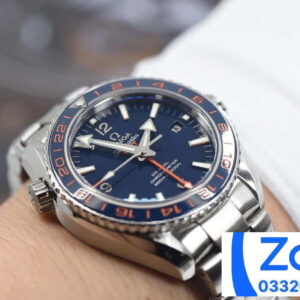 ĐỒNG HỒ NAM OMEGA SEAMASTER FAKE CAO CẤP NHÀ MÁY VS FACE BLUE 43MM