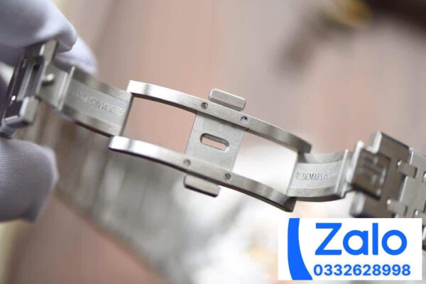 ĐỒNG HỒ NAM AUDEMARS PIGUET ROYAL OAK 15400 FAKE NHÀ MÁY JF MẶT ĐEN 39MM