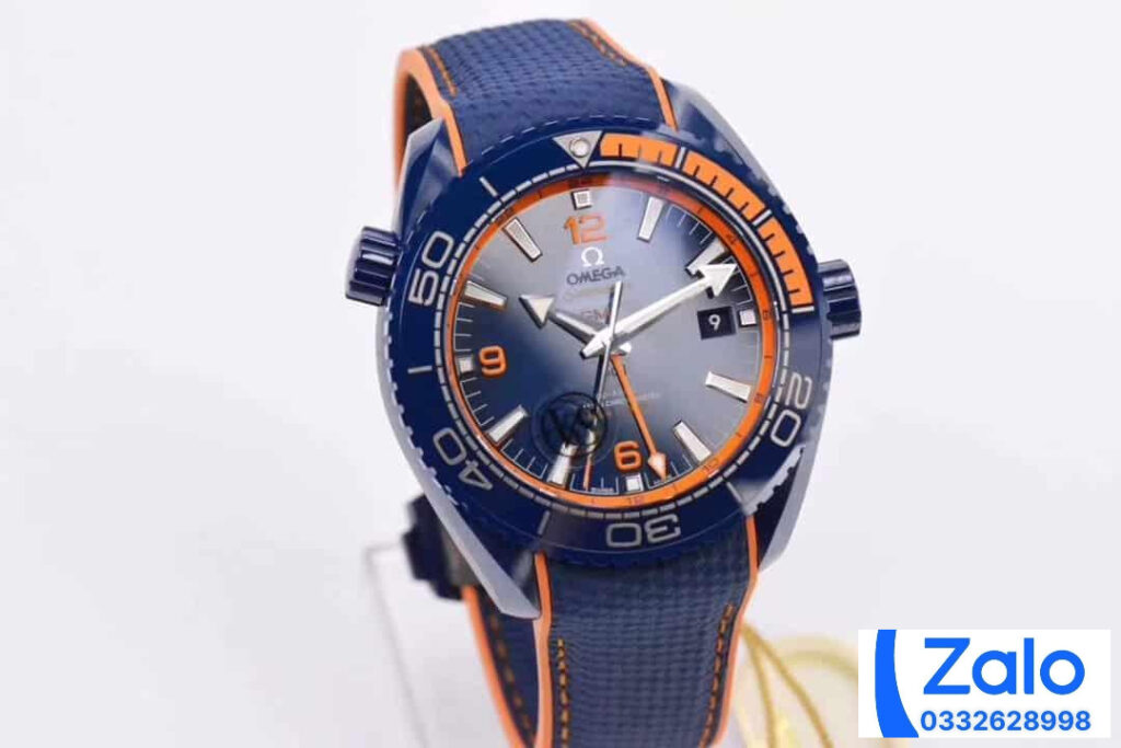 ĐỒNG HỒ NAM OMEGA SEAMASTER REPLICA NHÀ MÁY VS FACTORY DÂY CAO SU 45MM