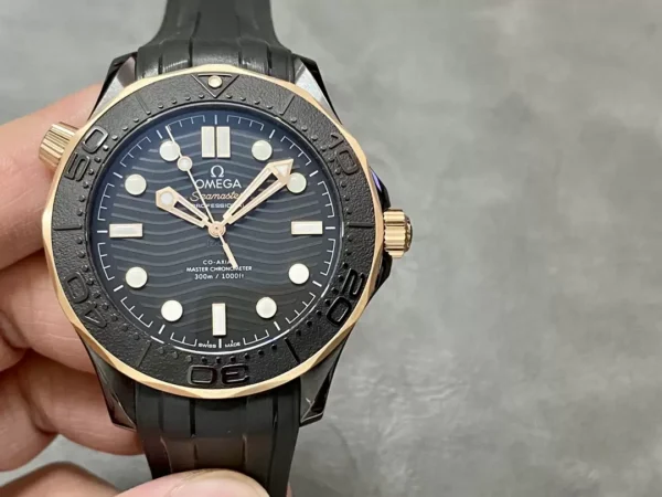 ĐỒNG HỒ NAM OMEGA SEAMASTER REPLICA NHÀ MÁY VS FACTORY BEZEL XOAY 43MM