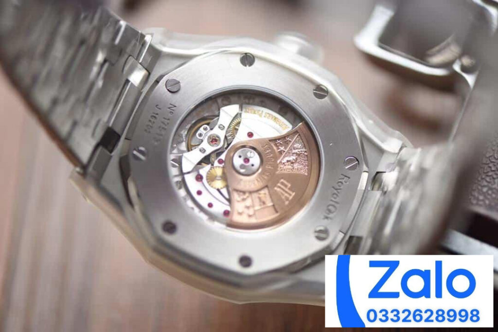 ĐỒNG HỒ NAM AUDEMARS PIGUET ROYAL OAK 15400 FAKE NHÀ MÁY JF MẶT ĐEN 39MM