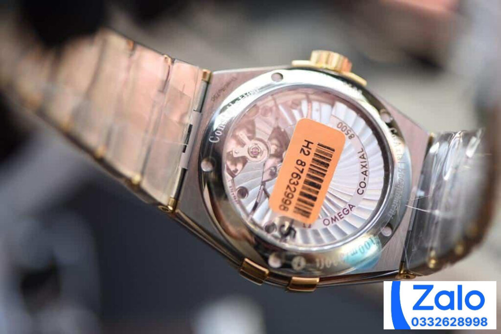 ĐỒNG HỒ NAM OMEGA CONSTELLATION FAKE 11 NHÀ MÁY VS MẶT VÀNG CHẢI TIA 38MM