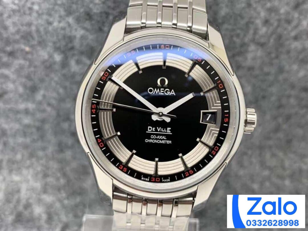 ĐỒNG HỒ NAM OMEGA DE VILLE REPLICA NHÀ MÁY VS FACTORY DÂY THÉP 41MM