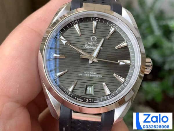 ĐỒNG HỒ NAM OMEGA SEAMASTER FAKE 11 NHÀ MÁY VS CỌC SỐ DẠ QUANG 41MM