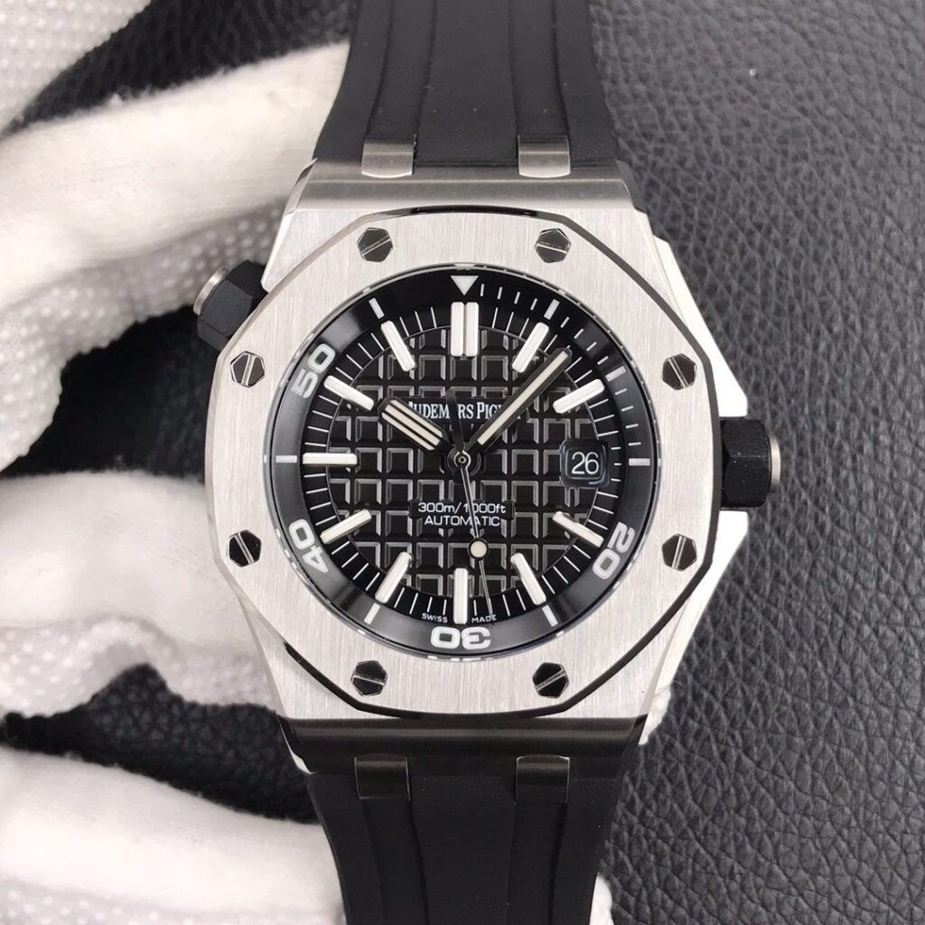 ĐỒNG HỒ AUDEMARS PIGUET ROYAL OAK OFFSHORE 15703ST FAKE CAO CẤP NHÀ MÁY JF 42MM