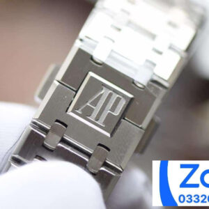 ĐỒNG HỒ NAM AUDEMARS PIGUET ROYAL OAK 15400 FAKE NHÀ MÁY JF MẶT ĐEN 39MM