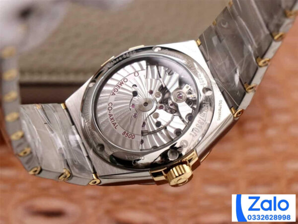 ĐỒNG HỒ NAM OMEGA CONSTELLATION FAKE NHÀ MÁY VS FACTORY VÀNG GOLD 38MM