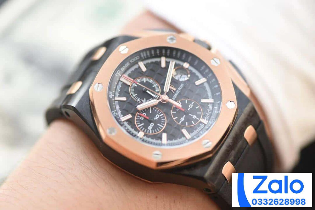 ĐỒNG HỒ AUDEMARS PIGUET ROYAL OAK OFFSHORE 26405 REP NHÀ MÁY JF VÀNG HỒNG 44MM