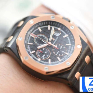 ĐỒNG HỒ AUDEMARS PIGUET ROYAL OAK OFFSHORE 26405 REP NHÀ MÁY JF VÀNG HỒNG 44MM