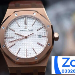 ĐỒNG HỒ NAM AUDEMARS PIGUET ROYAL OAK 15400 FAKE 1:1 NHÀ MÁY JF DÂY DA 41MM