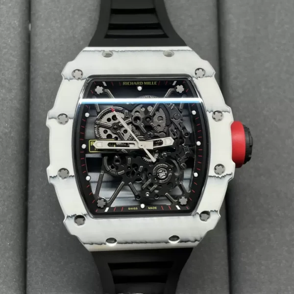 ĐỒNG HỒ NAM RICHARD MILLE RM35-01 REPLICA NHÀ MÁY SONIC NÚM ĐỎ 44MM