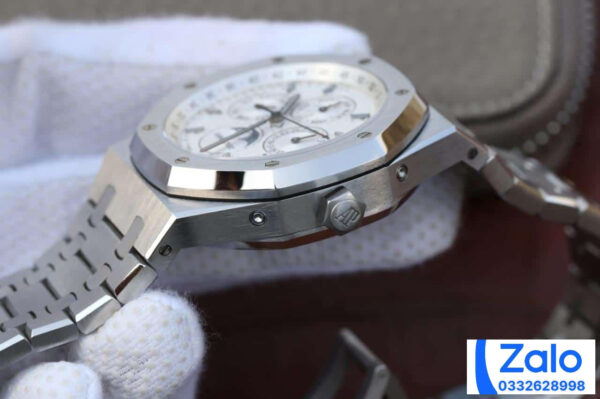 ĐỒNG HỒ NAM AUDEMARS PIGUET ROYAL OAK 26574 FAKE NHÀ MÁY JF LỊCH VẦNG TRĂNG 41MM