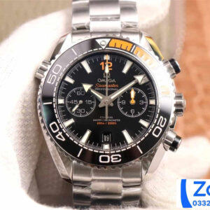 ĐỒNG HỒ NAM OMEGA SEAMASTER SUPER FAKE NHÀ MÁY OM BEZEL MIX HAI MÀU 45MM