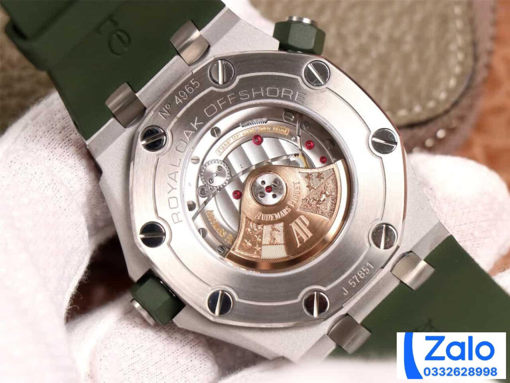 ĐỒNG HỒ NAM AUDEMARS PIGUET ROYAL OAK OFFSHORE 15710 REP 11 NHÀ MÁY JF XANH 42MM