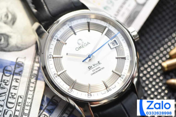 ĐỒNG HỒ NAM OMEGA DE VILLE REPLICA 11 NHÀ MÁY VS FACTORY DÂY DA 41MM