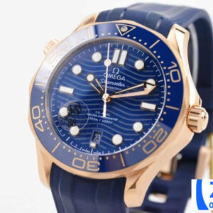 ĐỒNG HỒ NAM OMEGA SEAMASTER FAKE 1:1 NHÀ MÁY VS FACTORY MÀU XANH 43MM