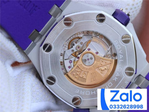 ĐỒNG HỒ NAM AUDEMARS PIGUET ROYAL OAK 15710 SUPER FAKE MÀU TÍM 42MM