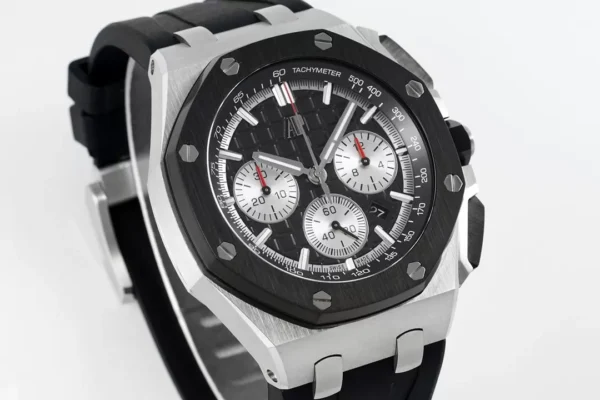 ĐỒNG HỒ AUDEMARS PIGUET ROYAL OAK OFFSHORE REP 1:1 NHÀ MÁY APF ĐEN 44MM