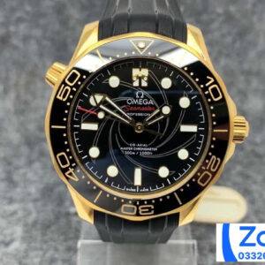 ĐỒNG HỒ NAM OMEGA SEAMASTER FAKE CAO CẤP NHÀ MÁY VS FACTORY VÀNG GOLD 42MM