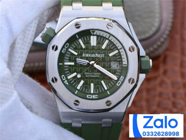 ĐỒNG HỒ NAM AUDEMARS PIGUET ROYAL OAK 15710 FAKE 1:1 CỌC DA QUANG 42MM