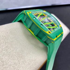 ĐỒNG HỒ NAM RICHARD MILLE RM59-01 REPLICA 11 MẶT XANH DÂY ĐEO XANH 43MM