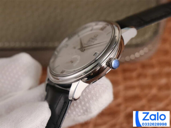 ĐỒNG HỒ NAM OMEGA DE VILLE SUPER FAKE NHÀ MÁY AZ DÂY DA ĐEN 40MM