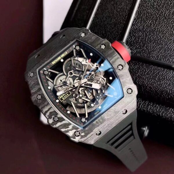ĐỒNG HỒ NAM RICHARD MILLE RM35-02 REPLICA CAO CẤP NHÀ MÁY RMX BLACK 44MM