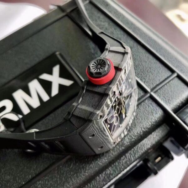 ĐỒNG HỒ NAM RICHARD MILLE RM35-02 REPLICA CAO CẤP NHÀ MÁY RMX BLACK 44MM