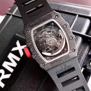 ĐỒNG HỒ NAM RICHARD MILLE RM35-02 REPLICA CAO CẤP NHÀ MÁY RMX BLACK 44MM