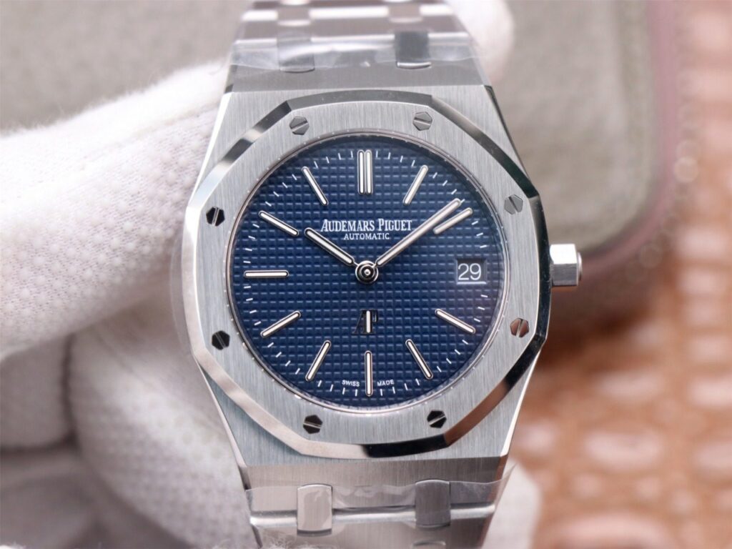 ĐỒNG HỒ AUDEMARS PIGUET ROYAL OAK 15500OR REPLICA NHÀ MÁY ZF MẶT XANH 41MM