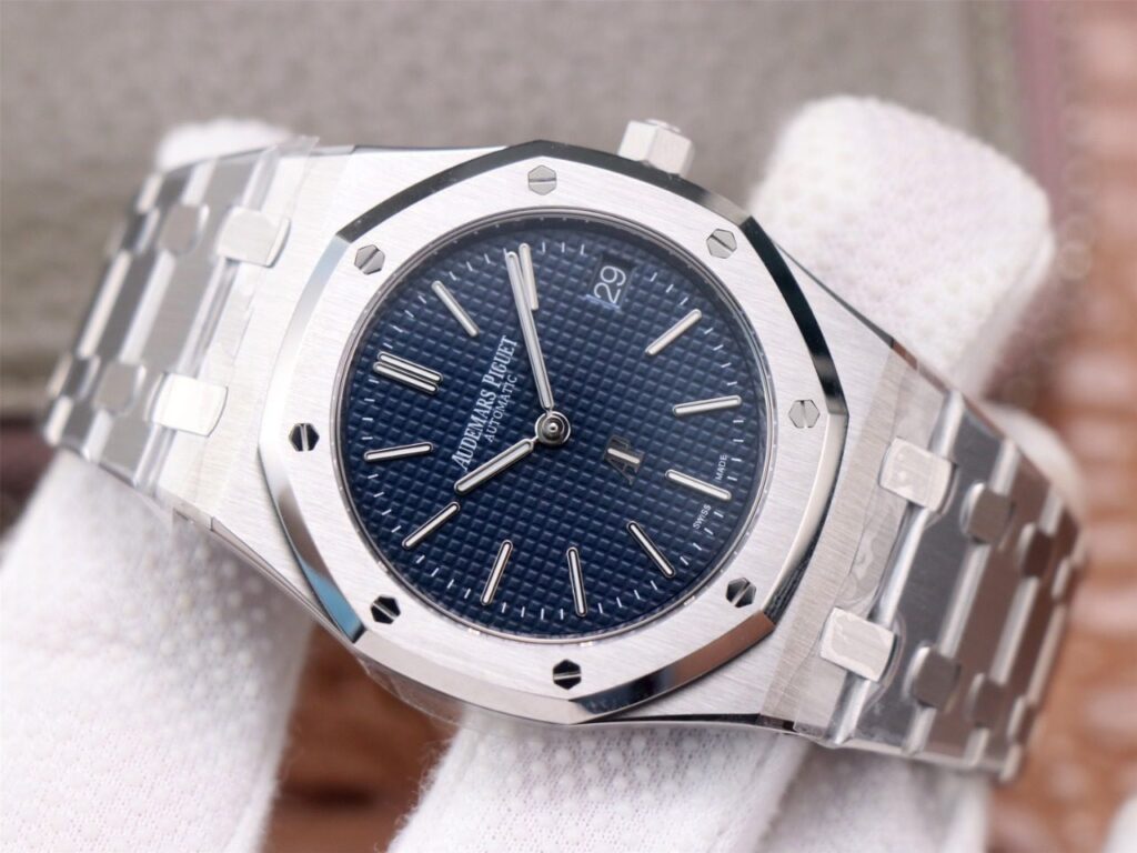 ĐỒNG HỒ AUDEMARS PIGUET ROYAL OAK 15500OR REPLICA NHÀ MÁY ZF MẶT XANH 41MM