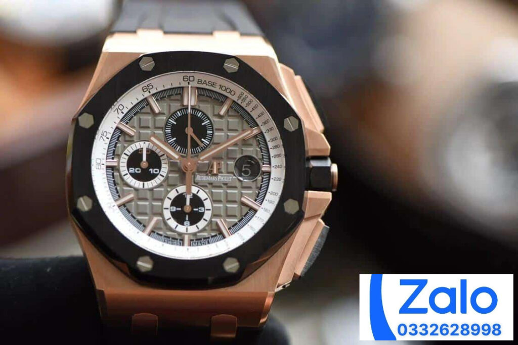 ĐỒNG HỒ AUDEMARS PIGUET ROYAL OAK OFFSHORE 26416RO REP NHÀ MÁY JF FACTORY 44MM