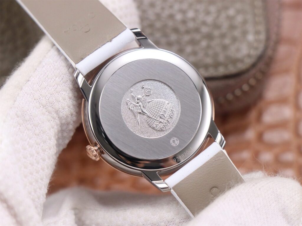 ĐỒNG HỒ NỮ OMEGA DE VILLE FAKE 1:1 NHÀ MÁY 3S FACTORY BEZEL ĐÍNH ĐÁ 32.7MM