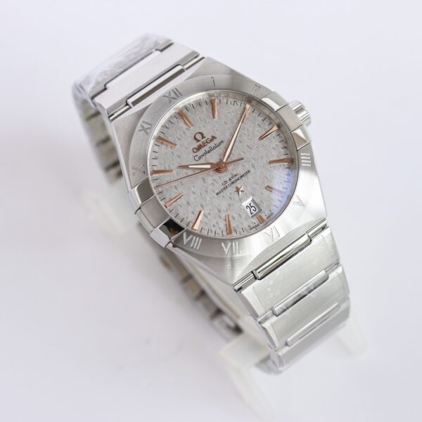 ĐỒNG HỒ UNISEX OMEGA CONSTELLATION SUPER FAKE NHÀ MÁY OR MẶT THIẾT KẾ 39MM