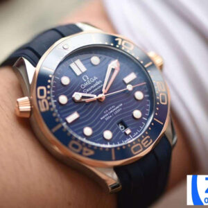 ĐỒNG HỒ NAM OMEGA SEAMASTER FAKE CAO CẤP NHÀ MÁY VS CỌC DẠ QUANG 42MM