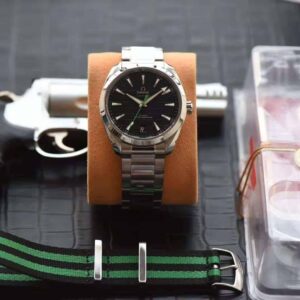 ĐỒNG HỒ NAM OMEGA SEAMASTER AQUA TERRA FAKE 11 NHÀ MÁY VS KIM XANH LÁ 41MM