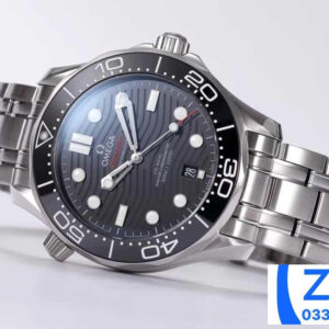 ĐỒNG HỒ NAM OMEGA SEAMASTER DIVER 300M FAKE 11 NHÀ MÁY VS MẶT SỐ ĐEN 42MM