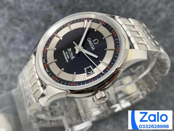 ĐỒNG HỒ NAM OMEGA DE VILLE REPLICA NHÀ MÁY VS FACTORY DÂY THÉP 41MM