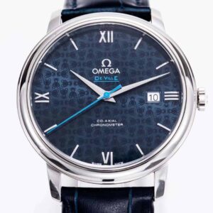 ĐỒNG HỒ NAM OMEGA DE VILLE CO‑AXIAL CHRONOMETER FAKE 11 NHÀ MÁY RXW DÂY DA 40MM