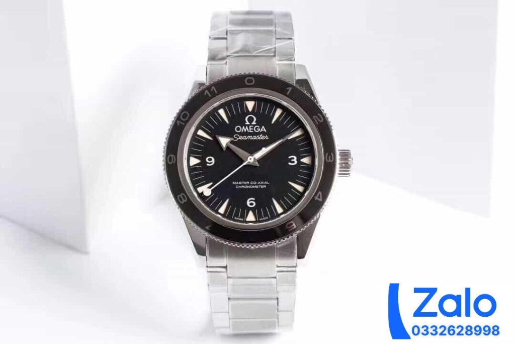 ĐỒNG HỒ NAM OMEGA SEAMASTER FAKE 1:1 NHÀ MÁY V2 FACTORY DÂY ĐEO THÉP 41MM